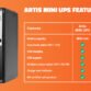 artis router ups features